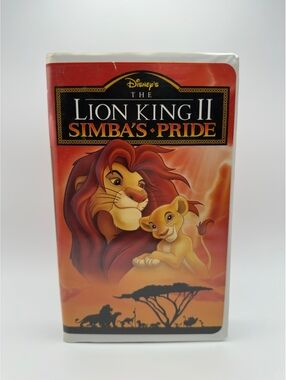 Disney The Lion King II Simba’s Pride VHS Tape 1998 Tested Family Movie